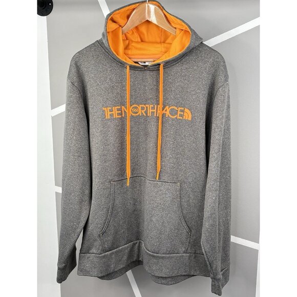 North Face Grey Orange 1968 Hoodie Men’s XL Pullover Sweatshirt - Picture 1 of 16
